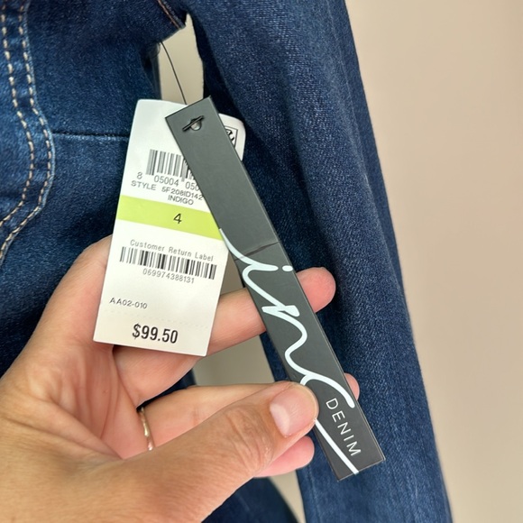 Inc Denim buttoned dress stretch - Picture 8 of 8